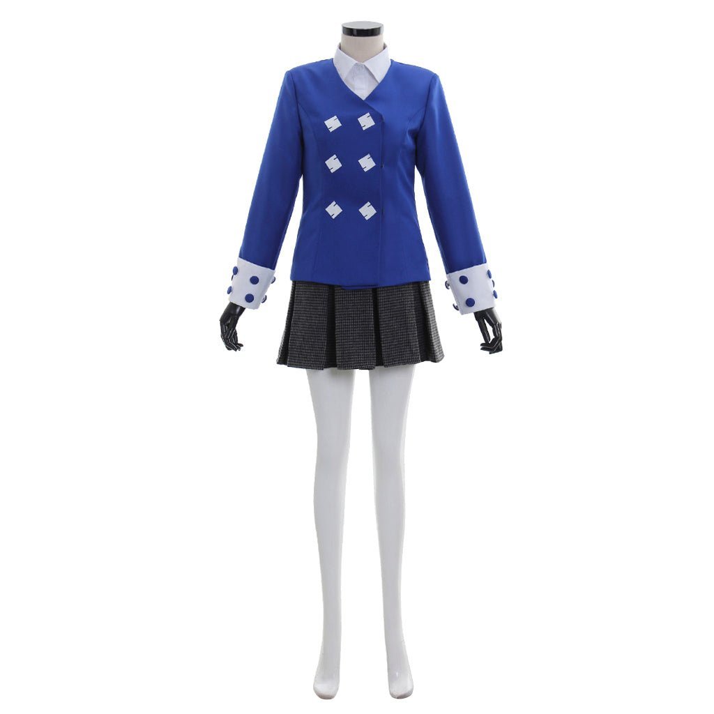 Elegant Adult Women’s Blue Suit Coat Dress for Halloween & Theme Parties | Astricos-Astricos