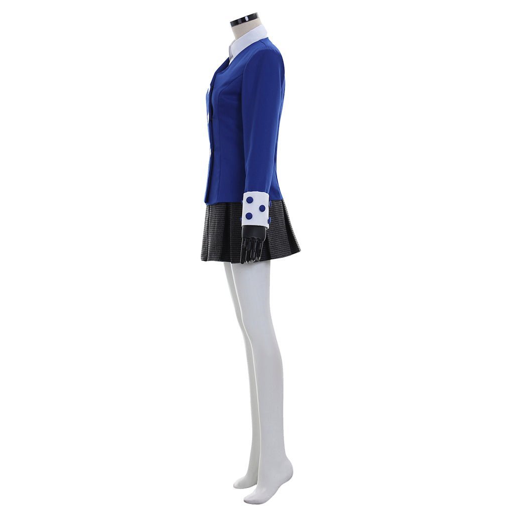 Elegant Adult Women’s Blue Suit Coat Dress for Halloween & Theme Parties | Astricos-Astricos