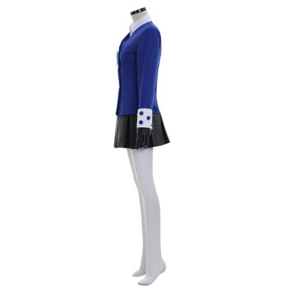 Elegant Adult Women’s Blue Suit Coat Dress for Halloween & Theme Parties | Astricos-Astricos