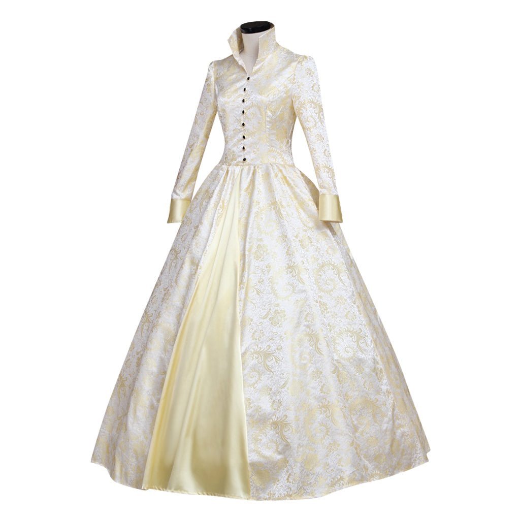 Custom-Made Vintage Elizabethan Cosplay Dress | Medieval Wedding & Carnival Gown-Astricos