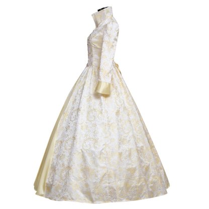Custom-Made Vintage Elizabethan Cosplay Dress | Medieval Wedding & Carnival Gown-Astricos