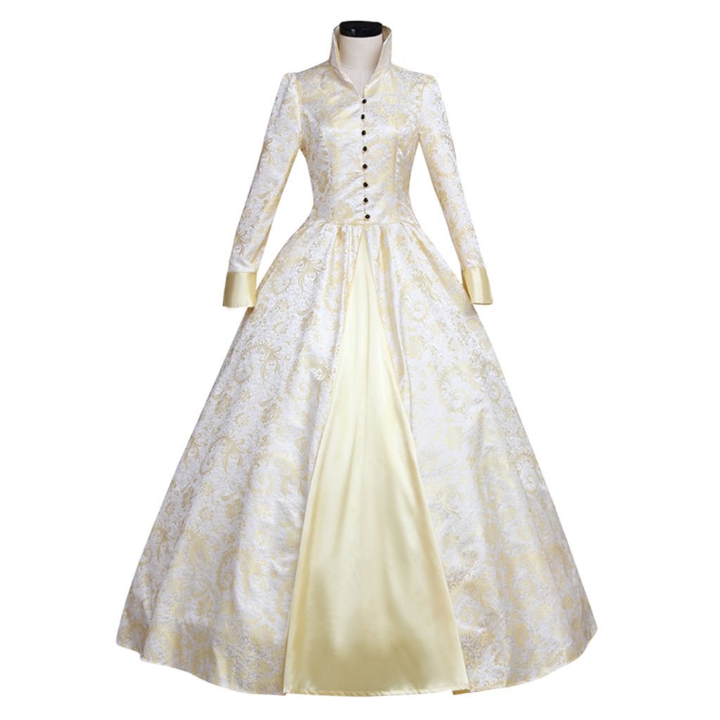 Custom-Made Vintage Elizabethan Cosplay Dress | Medieval Wedding & Carnival Gown-Astricos
