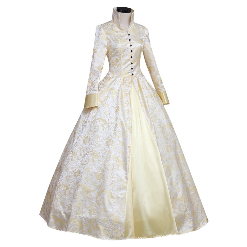 Custom-Made Vintage Elizabethan Cosplay Dress | Medieval Wedding & Carnival Gown-Astricos