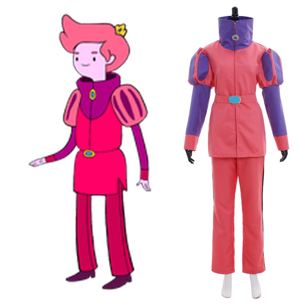 Adventure Time Prince Gumball Cosplay Costume for Adults - High-Quality & Authentic-Astricos