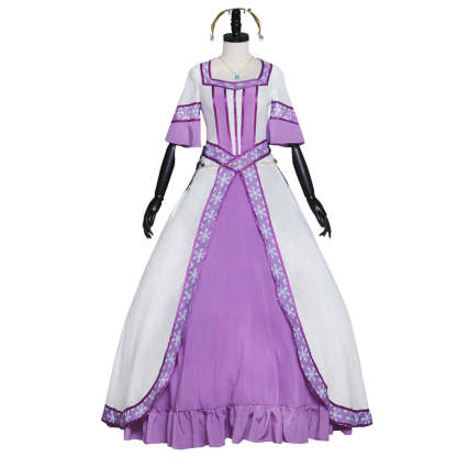 Exquisite Red-Haired Snow White Shirayuki Cosplay Costume | Astricos-Astricos
