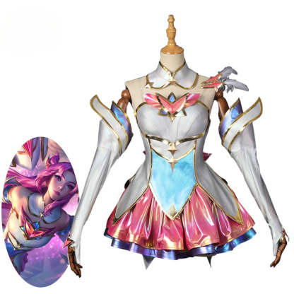 Star Guardian Kaisa Cosplay Costume Fullset - League of Legends LOL Character Outfit-Astricos