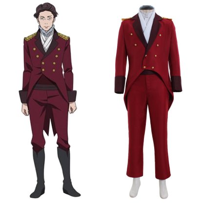 Aldnoah.Zero Slaine Troyard Cosplay Costume - Authentic Anime Outfit-Astricos