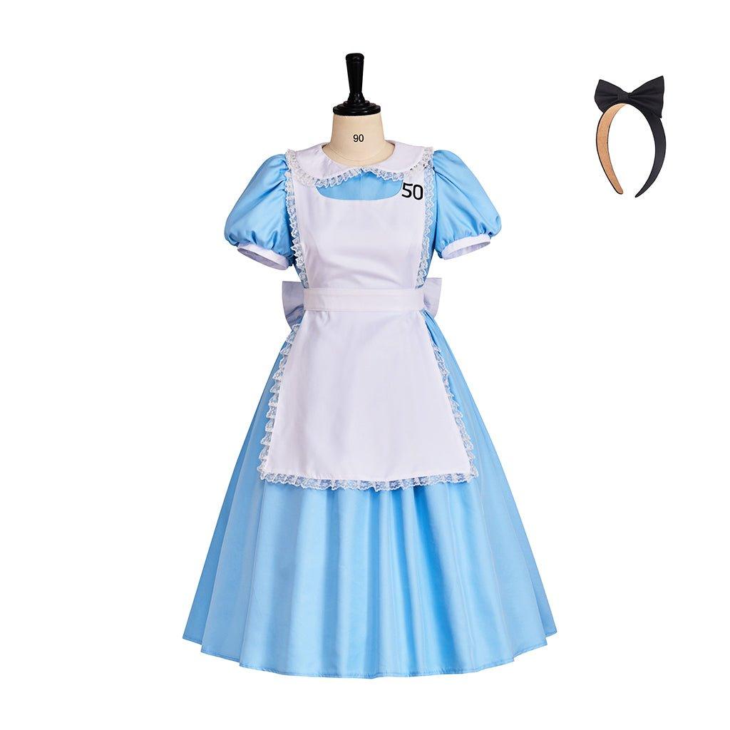 Dark Alice Bloody Dress Cosplay Outfit | Halloween Costume | Astricos-Astricos