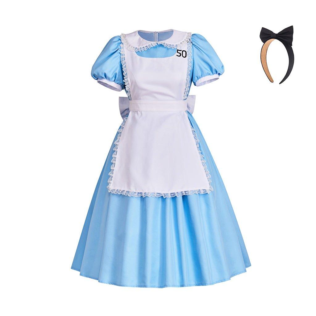 Dark Alice Bloody Dress Cosplay Outfit | Halloween Costume | Astricos-Astricos