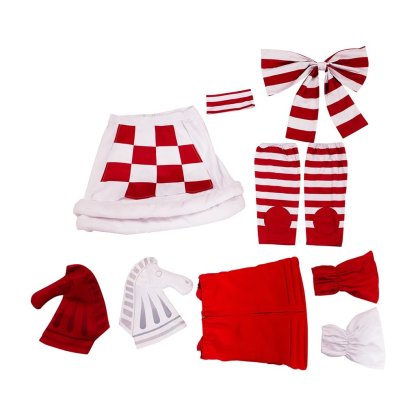 Alice Madness Returns Cosplay Checkmate Chess Dress Lolita Costume for Halloween & Cosplay Events-Astricos