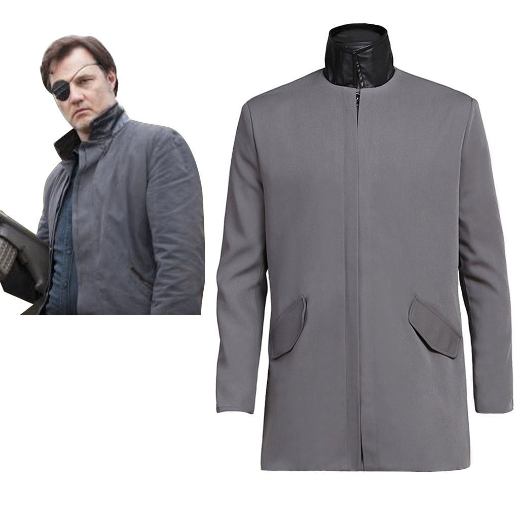 ALKING DEAD GOVERNOR TRENCH REPLICA COAT - Premium Cosplay Costume-Astricos