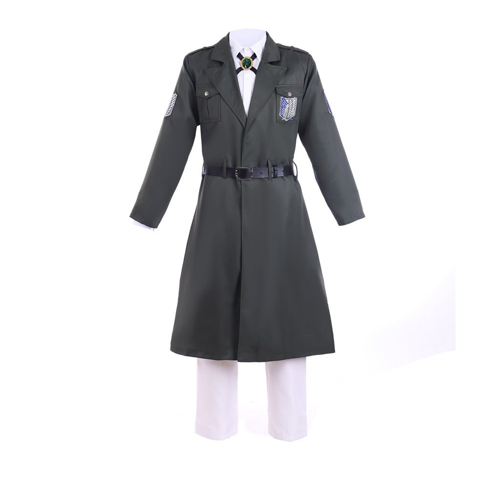Attack On Titan Eren Levi Cosplay Costume - Premium Anime Outfit | Astricos-Astricos