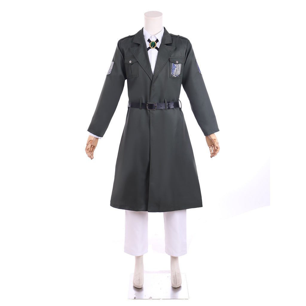 Attack On Titan Eren Levi Cosplay Costume - Premium Anime Outfit | Astricos-Astricos