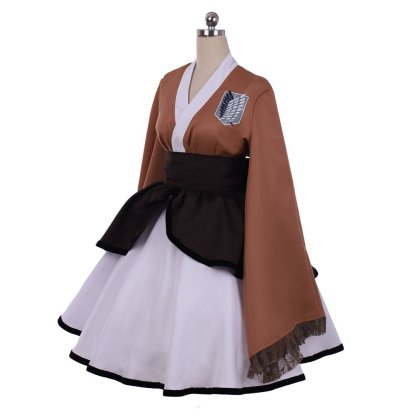 Attack on Titan Mikasa Ackerman Cosplay Costume - Premium Anime Outfit-Astricos