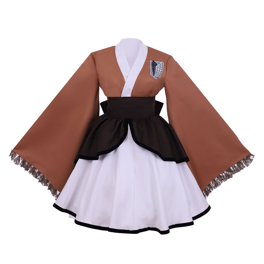 Attack on Titan Mikasa Ackerman Cosplay Costume - Premium Anime Outfit-Astricos