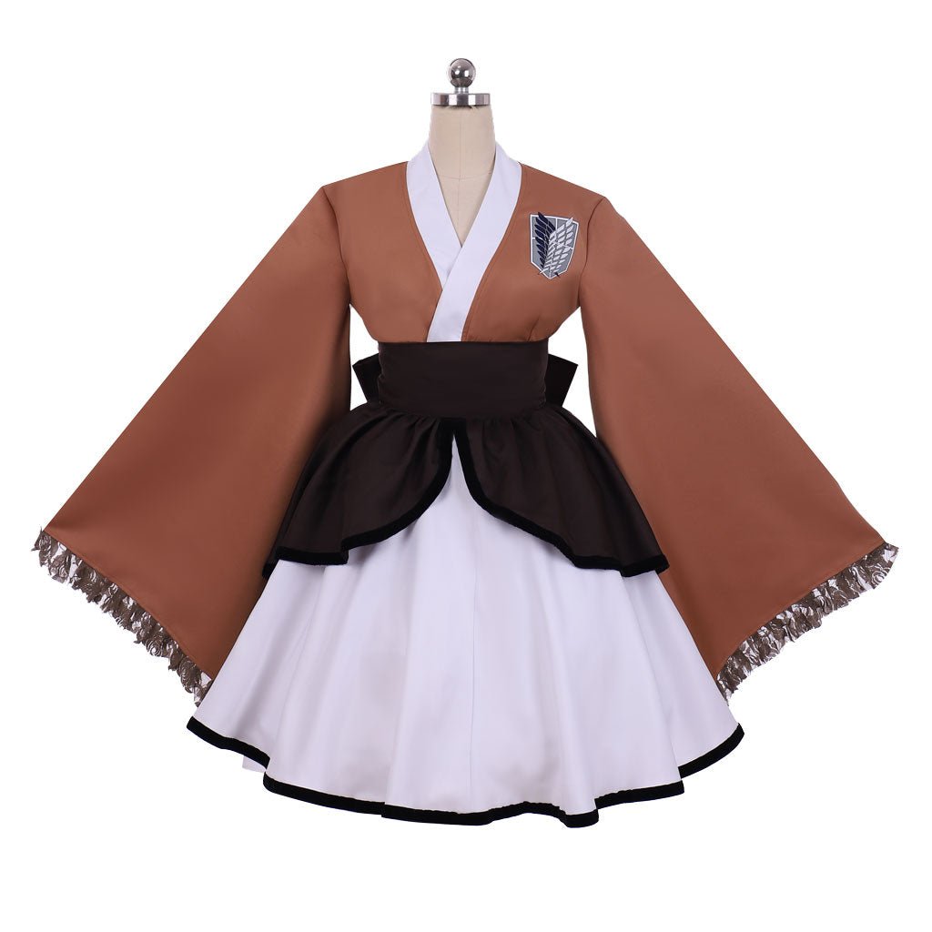 Attack on Titan Mikasa Ackerman Cosplay Costume - Premium Anime Outfit-Astricos