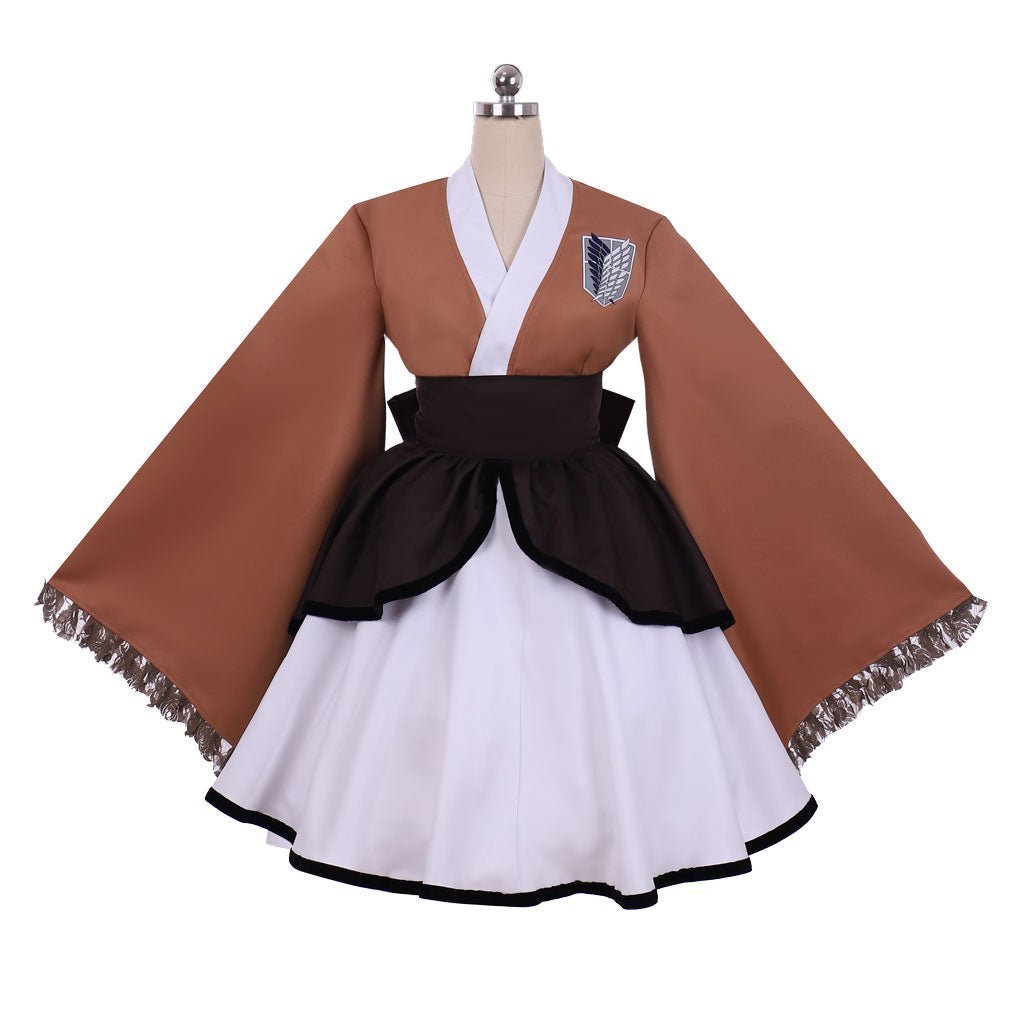 Attack on Titan Mikasa Ackerman Cosplay Costume - Premium Anime Outfit-Astricos