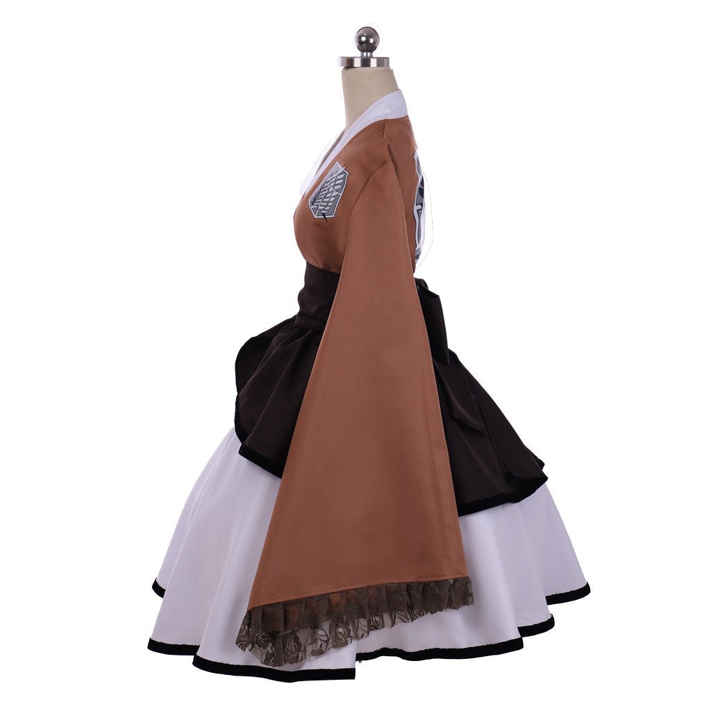 Attack on Titan Mikasa Ackerman Cosplay Costume - Premium Anime Outfit-Astricos
