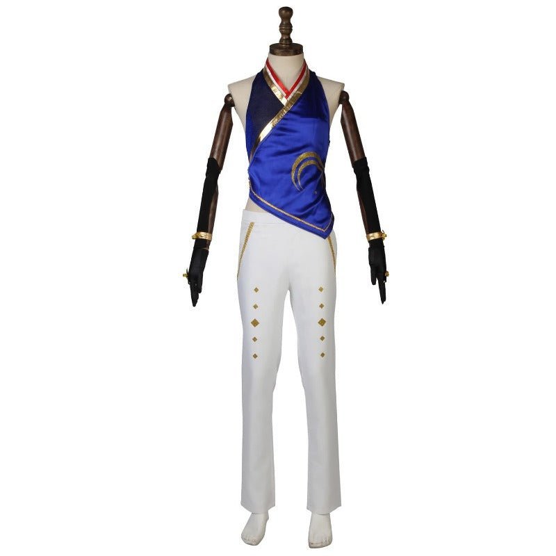 Anime Cosplay Costume: Mikazuki Munechika Outfit from Touken Ranbu Musical "Bandai" - Astricos