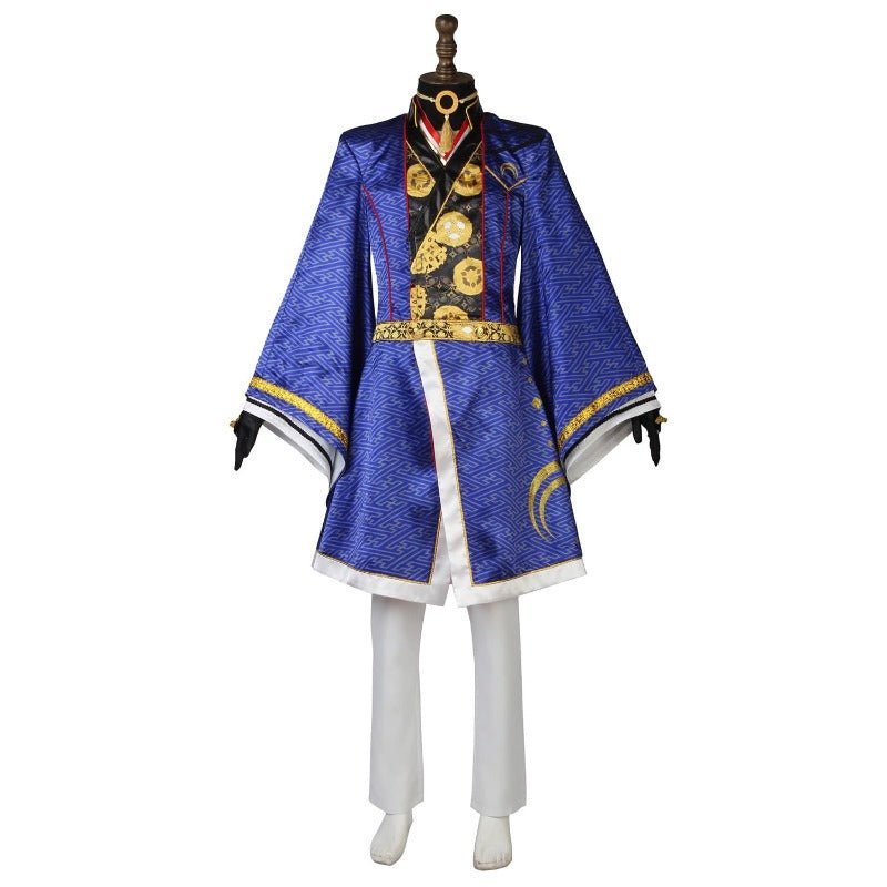 Anime Cosplay Costume: Mikazuki Munechika Outfit from Touken Ranbu Musical "Bandai" - Astricos