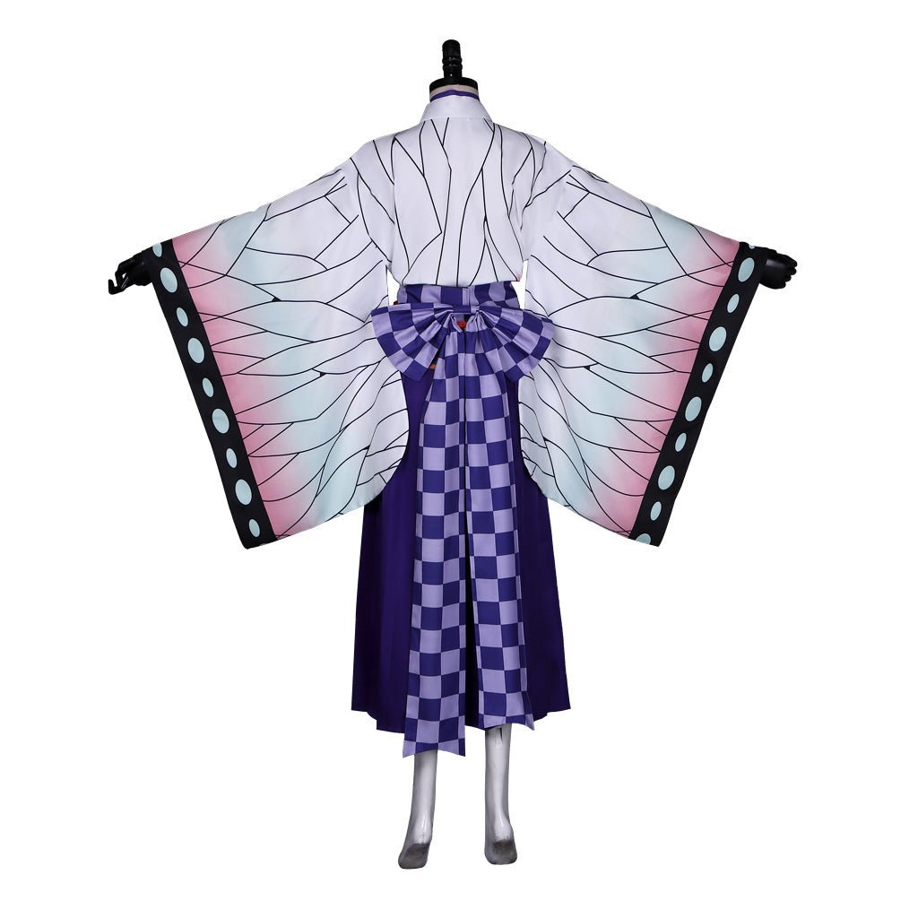 Anime Demon Slayer Kochou Shinobu Lolita Maid Apron Dress Cosplay Costume-Astricos
