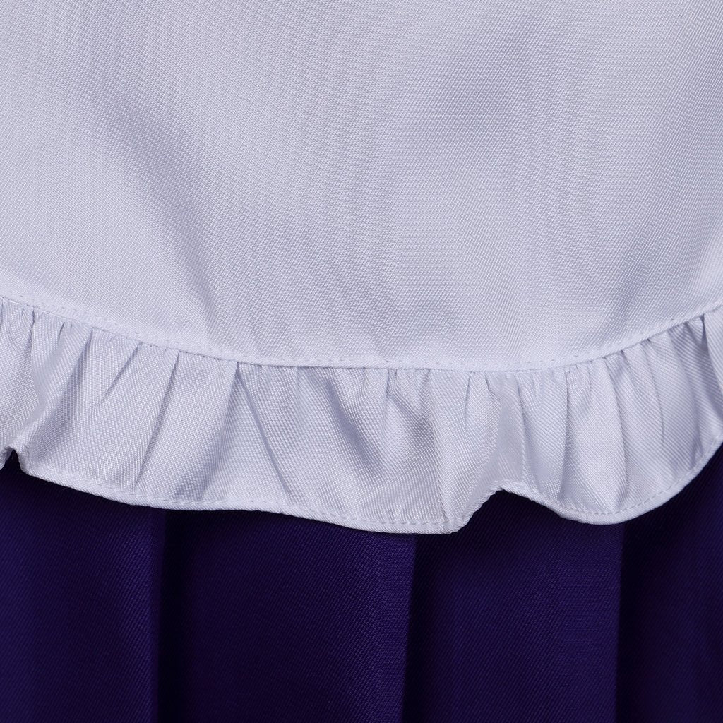 Anime Demon Slayer Kochou Shinobu Lolita Maid Apron Dress Cosplay Costume-Astricos