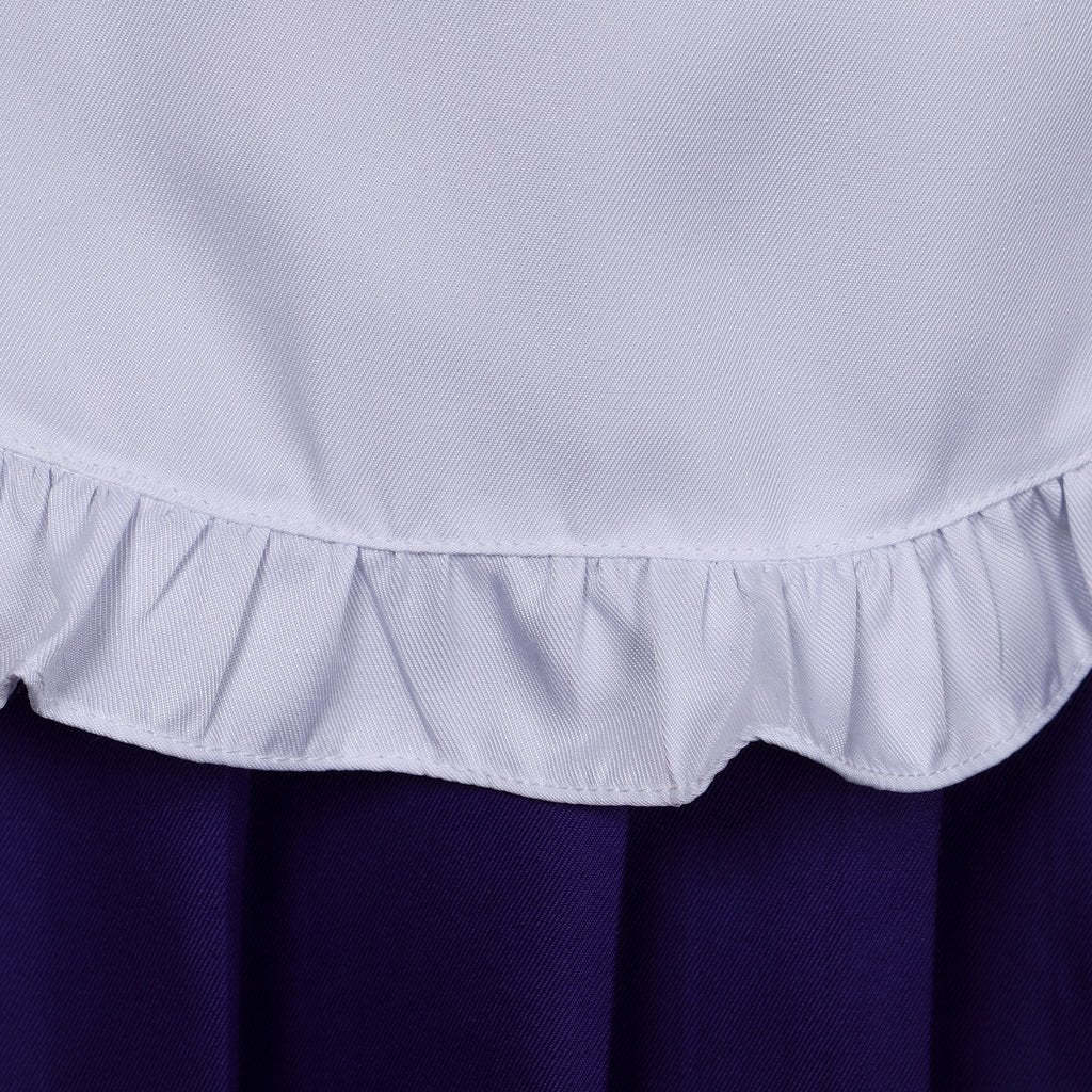 Anime Demon Slayer Kochou Shinobu Lolita Maid Apron Dress Cosplay Costume-Astricos