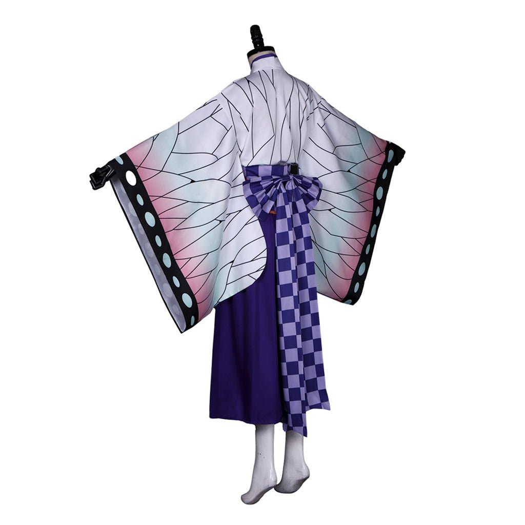 Anime Demon Slayer Kochou Shinobu Lolita Maid Apron Dress Cosplay Costume-Astricos