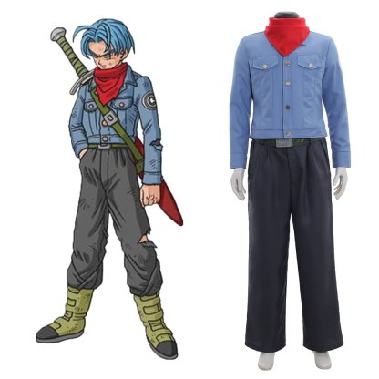Dragon Ball Super Future Trunks Cosplay Costume - Premium Anime Outfit-Astricos