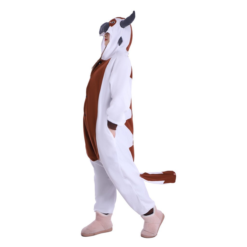 Appa Cosplay Costume - The Last Airbender Jumpsuit Pajamas for Ultimate Comfort-Astricos