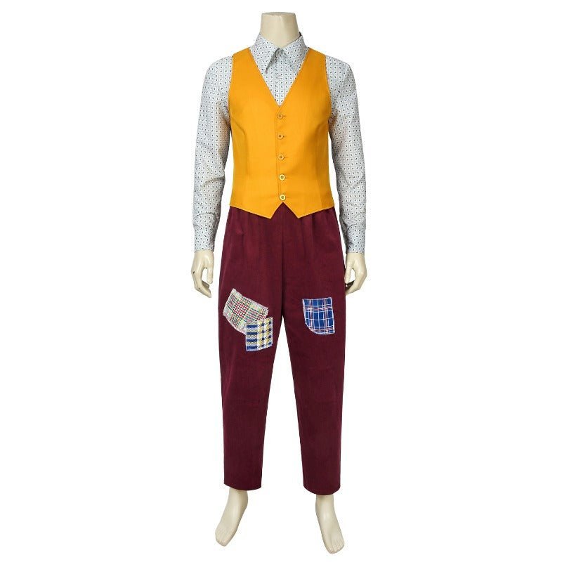 Arthur Fleck Joker Cosplay Costume Joaquin Phoenix Halloween Suit - Astricos