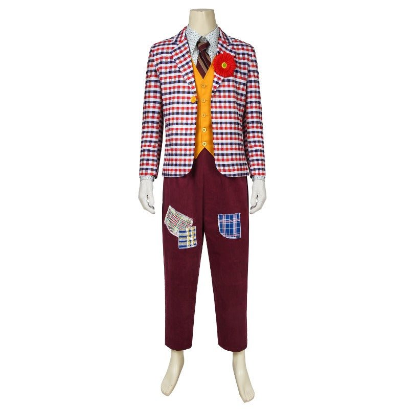 Arthur Fleck Joker Cosplay Costume Joaquin Phoenix Halloween Suit - Astricos