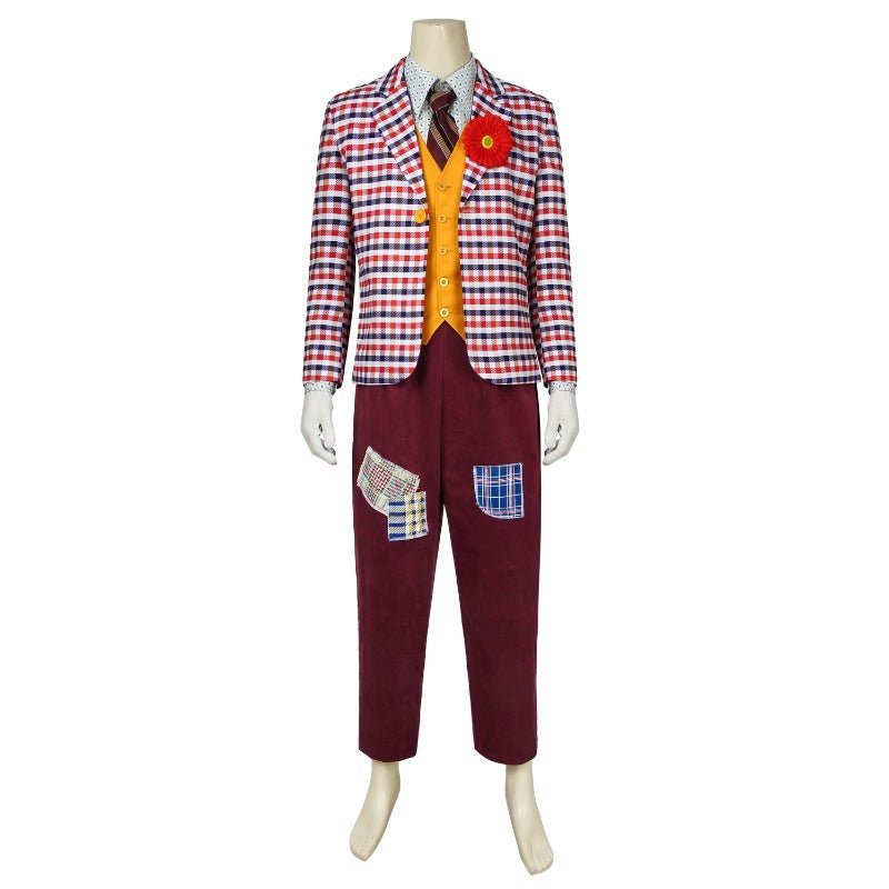 Arthur Fleck Joker Cosplay Costume Joaquin Phoenix Halloween Suit - Astricos