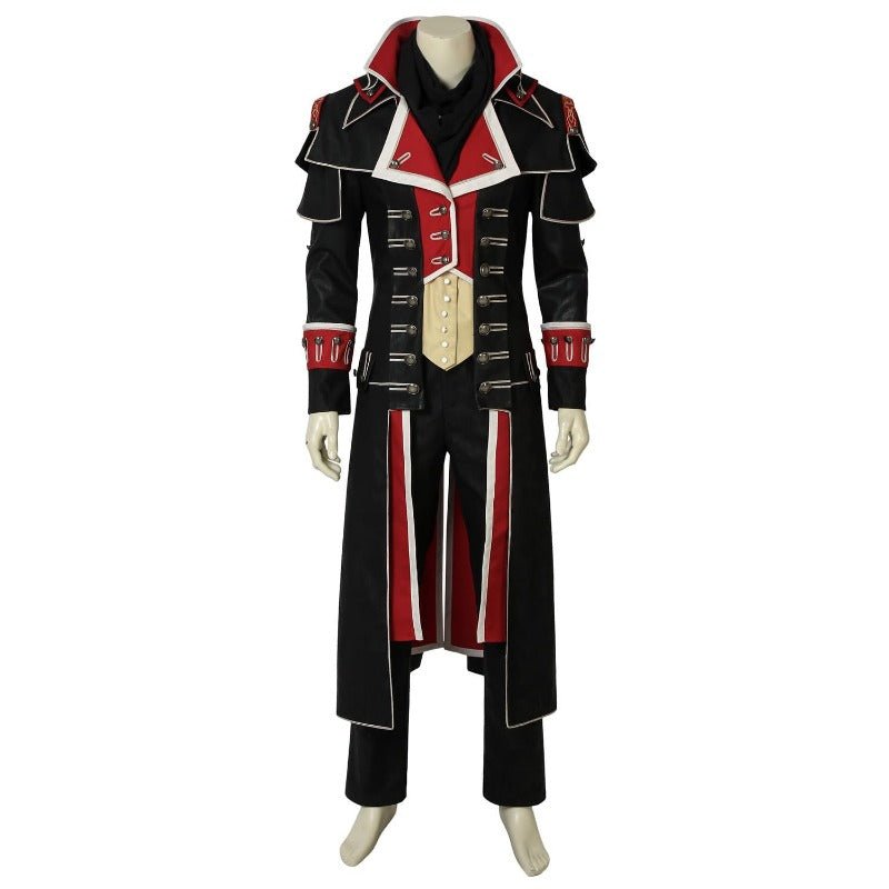 Assassin's Creed Rogue Shay Patrick Cormac Full Cosplay Costume Set with Shoes | Astricos-Astricos