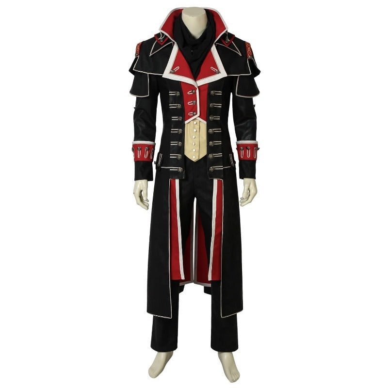 Assassin's Creed Rogue Shay Patrick Cormac Full Cosplay Costume Set with Shoes | Astricos-Astricos