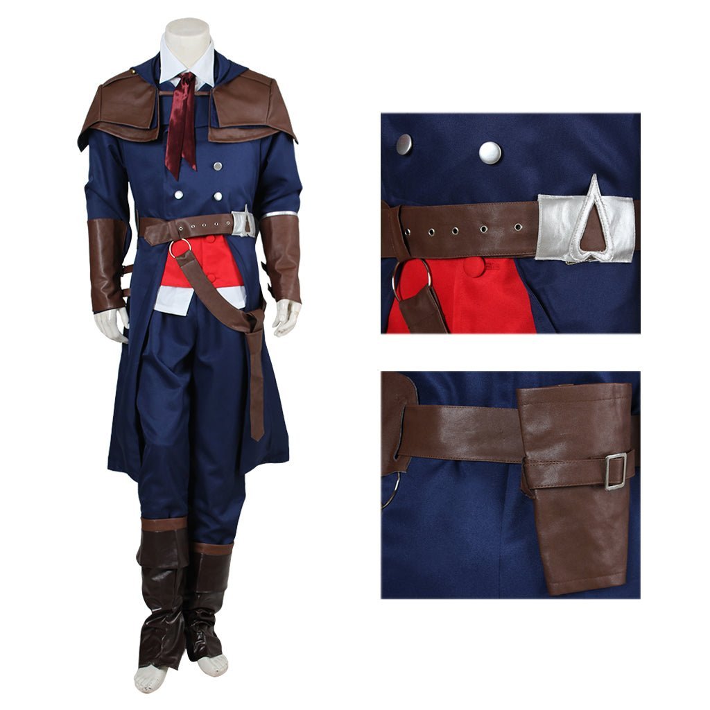 Assassin's Creed Unity Arno Victor Dorian Cosplay Costume - Historical French Revolutionary Outfit-Astricos