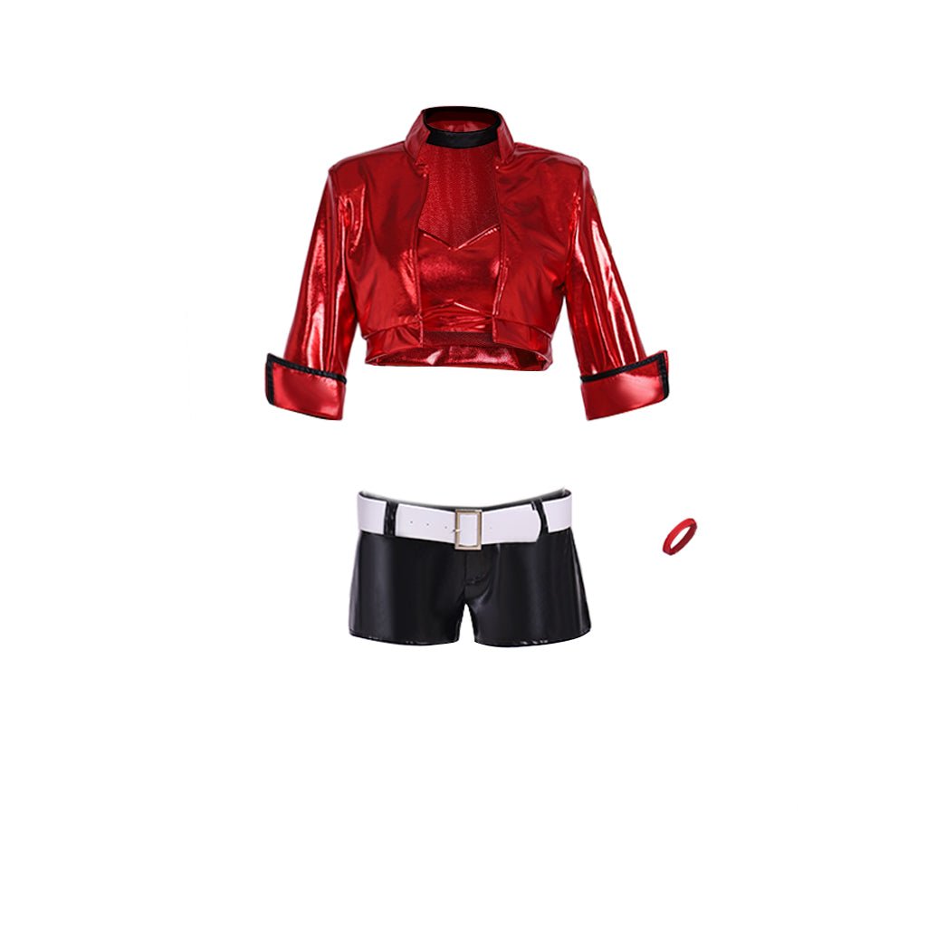 Fate Stay Night Rin Tohsaka Racing Suit Cosplay Costume - Premium Type-Moon Outfit-Astricos