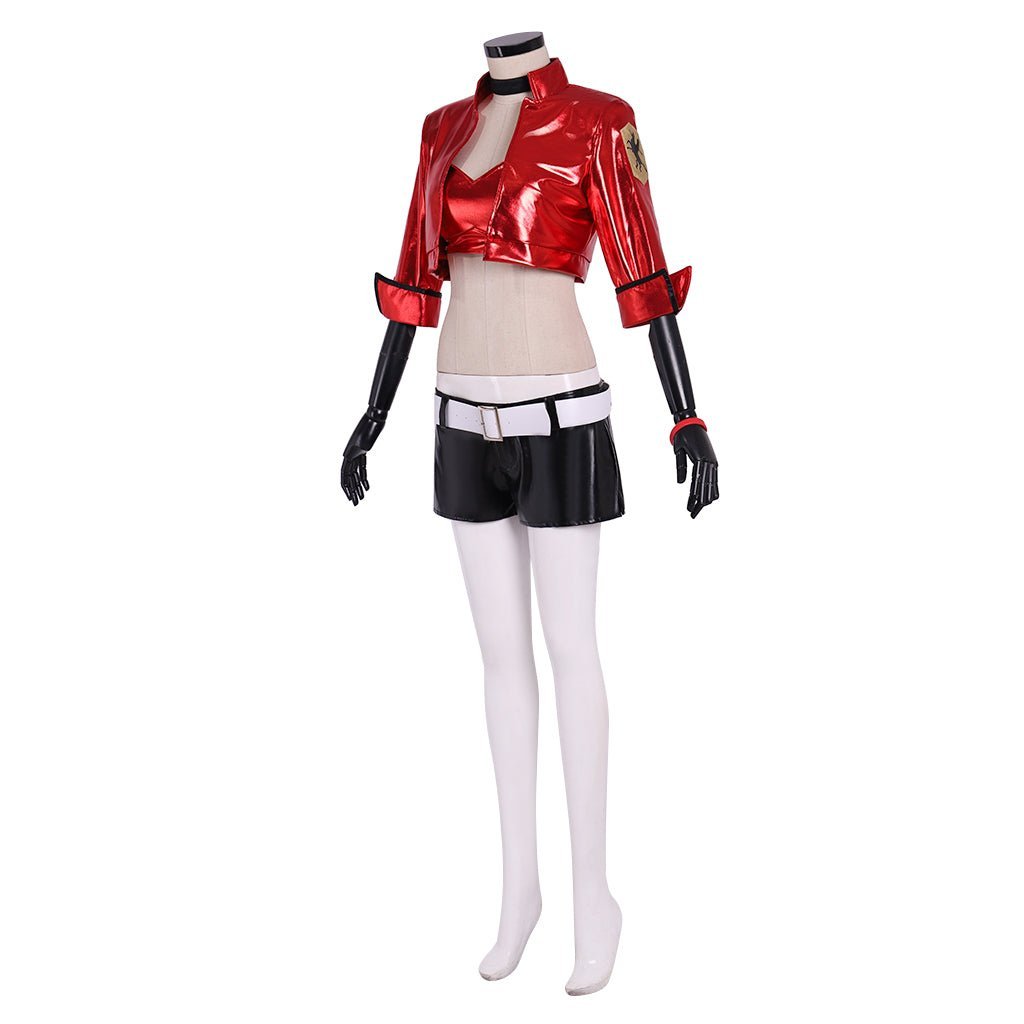 Fate Stay Night Rin Tohsaka Racing Suit Cosplay Costume - Premium Type-Moon Outfit-Astricos