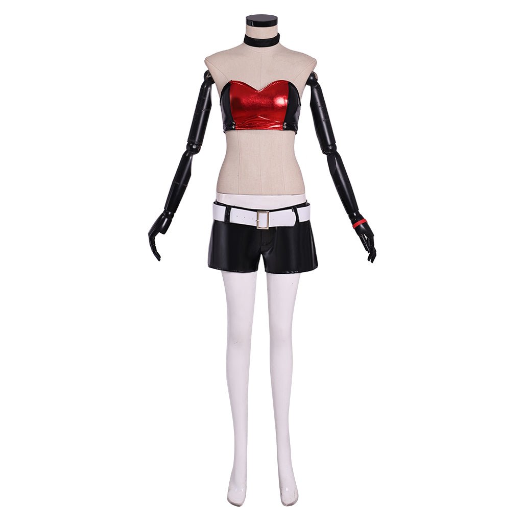 Fate Stay Night Rin Tohsaka Racing Suit Cosplay Costume - Premium Type-Moon Outfit-Astricos