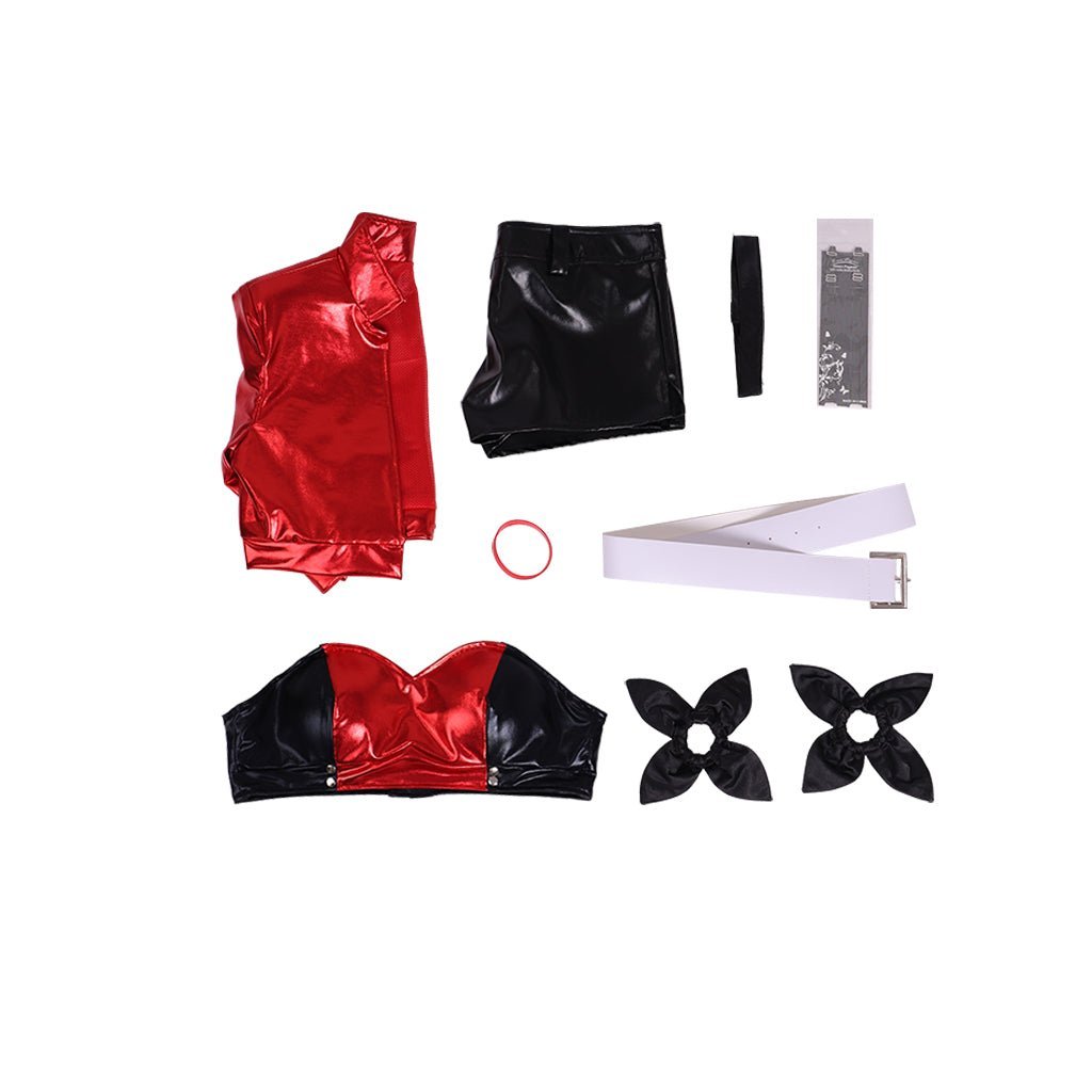 Fate Stay Night Rin Tohsaka Racing Suit Cosplay Costume - Premium Type-Moon Outfit-Astricos