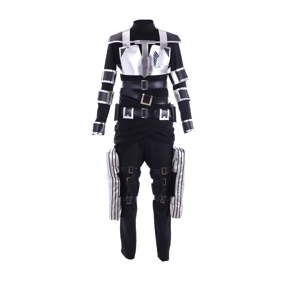 Attack On Titan Survey Corps Levi Ackerman Cosplay Costume Outfit - High Quality-Astricos