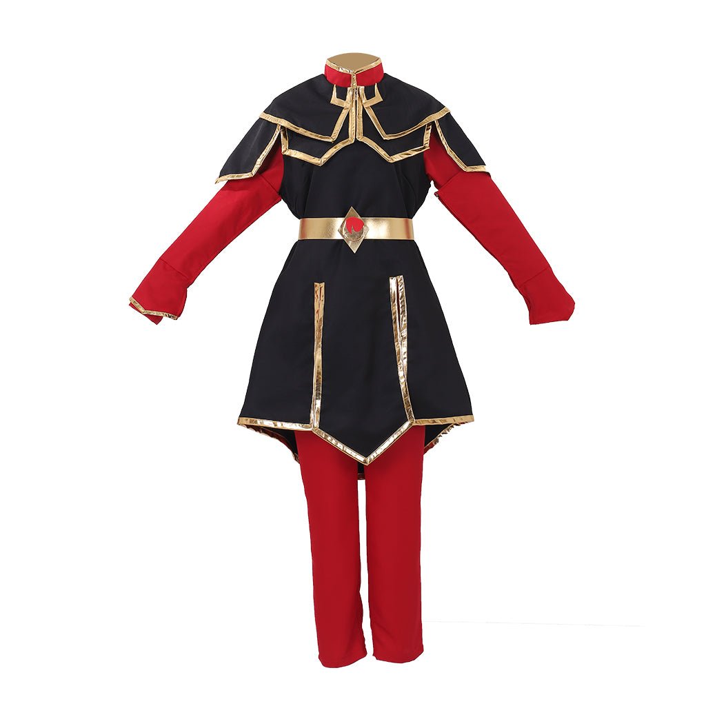 Elite Fire Nation Princess Azula Cosplay Costume – Avatar: The Last Airbender Outfit-Astricos