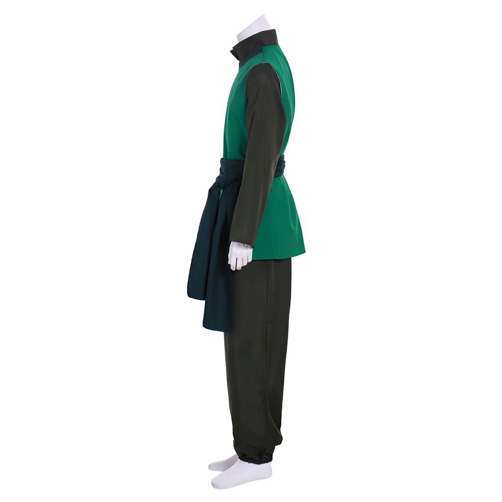 Avatar: The Last Airbender Cabbage Merchant Cosplay Costume - Authentic Outfit with Belt & Hat-Astricos