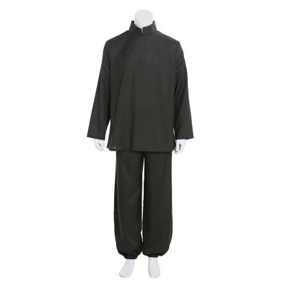 Avatar: The Last Airbender Cabbage Merchant Cosplay Costume - Authentic Outfit with Belt & Hat-Astricos