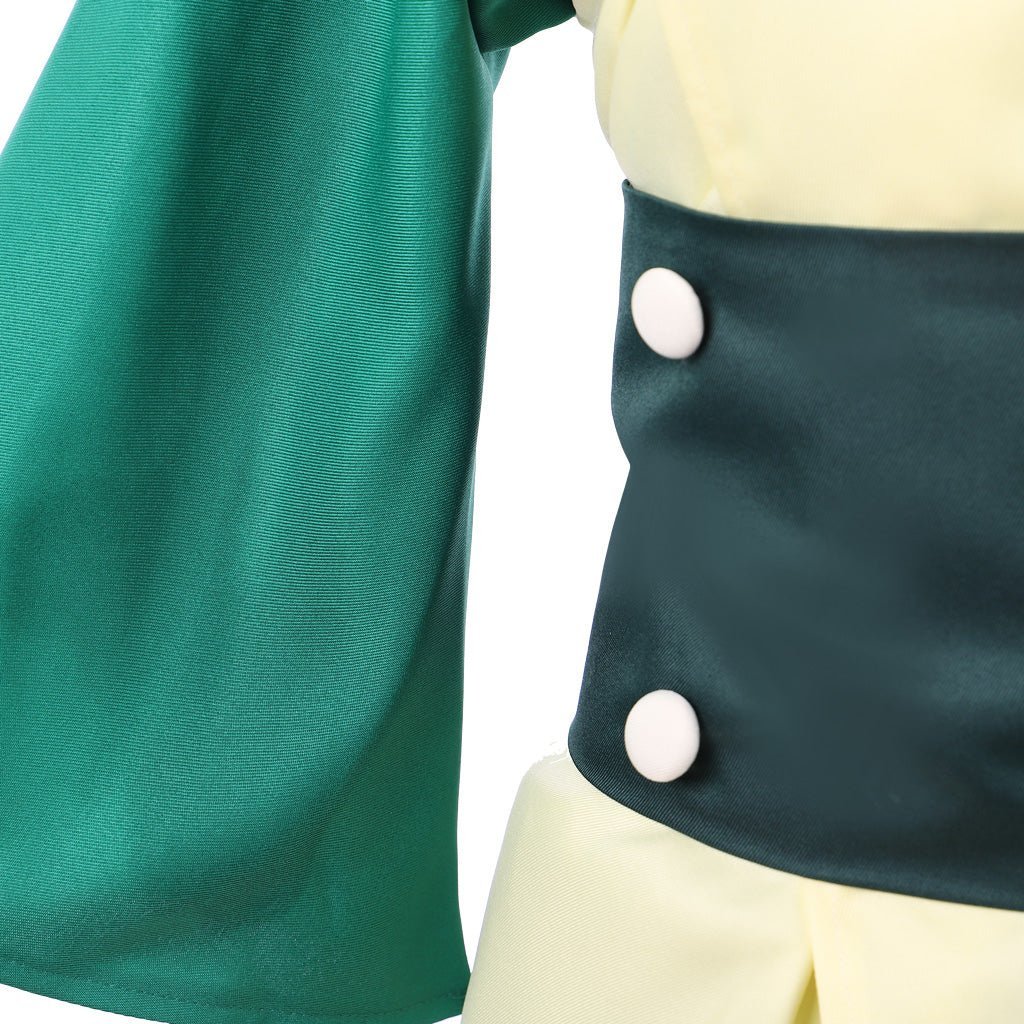 Toph Beifong Cosplay Costume - Avatar The Last Airbender Green Men's Outfit with Hat-Astricos