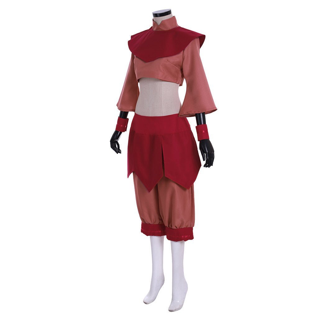 Ty Lee Cosplay Costume - Avatar: The Last Airbender Jumpsuit Outfit-Astricos