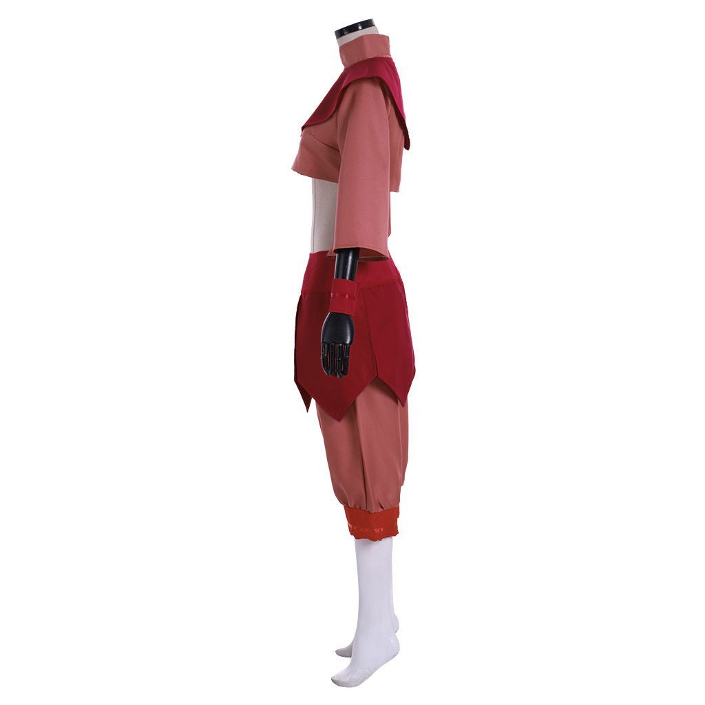 Ty Lee Cosplay Costume - Avatar: The Last Airbender Jumpsuit Outfit-Astricos