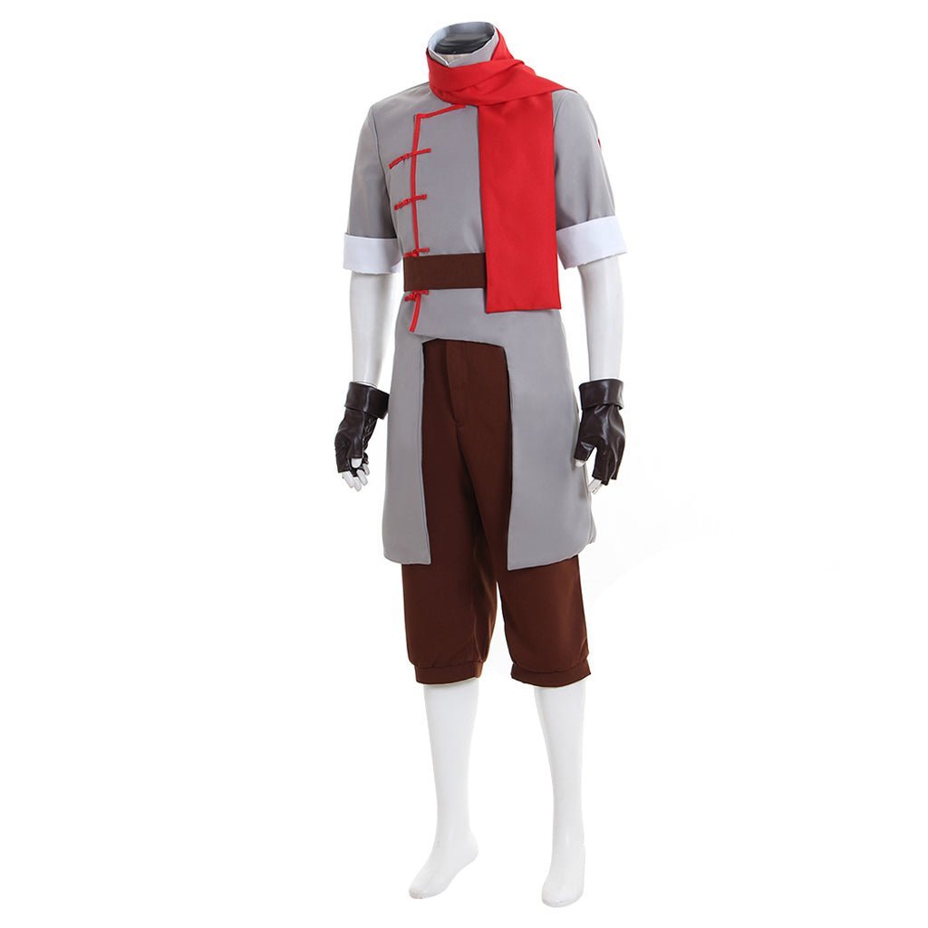 Authentic Firebender Mako Cosplay Costume - Avatar The Legend of Korra Outfit-Astricos