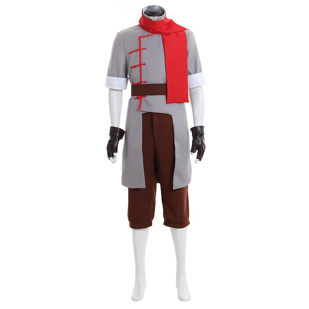 Authentic Firebender Mako Cosplay Costume - Avatar The Legend of Korra Outfit-Astricos