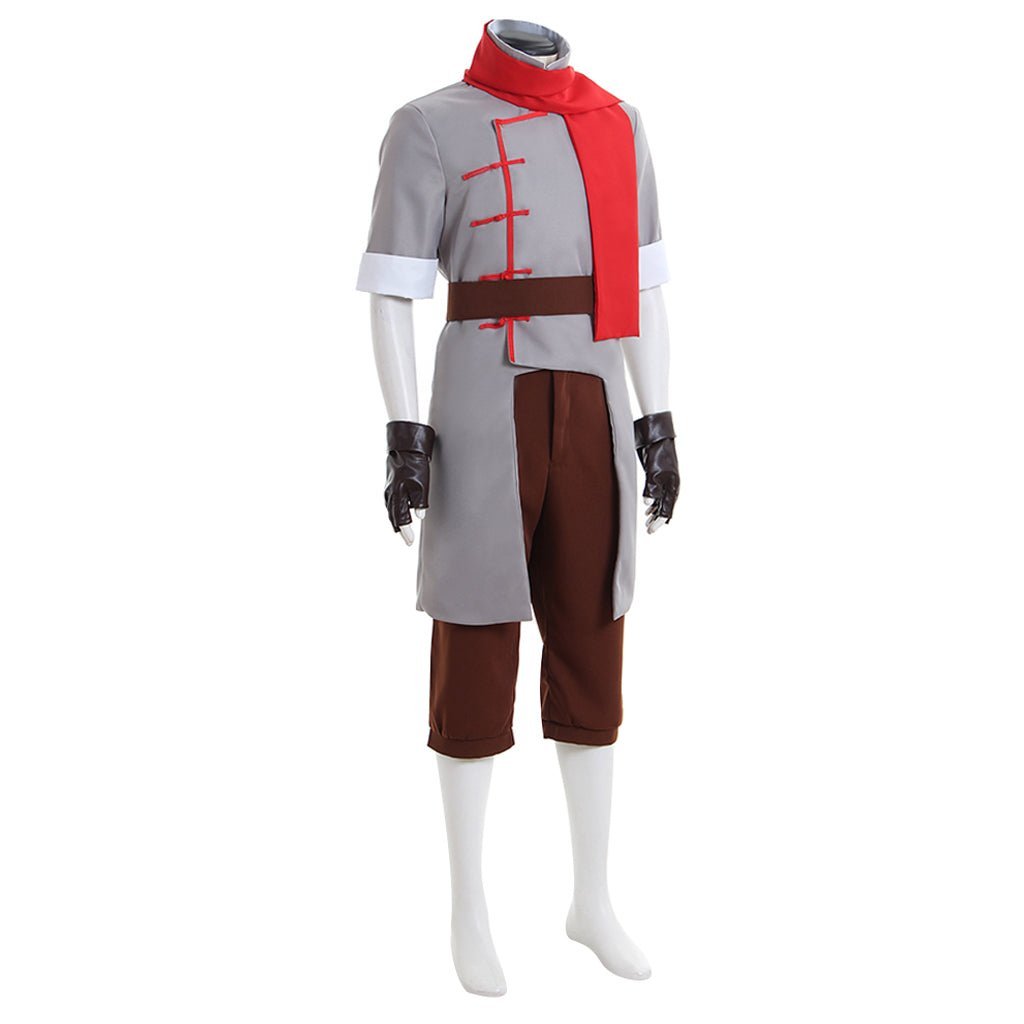 Authentic Firebender Mako Cosplay Costume - Avatar The Legend of Korra Outfit-Astricos